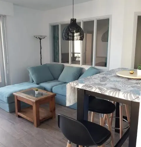 Splendide T2 Face A La Mer, Terrasse, Wifi Hendaye